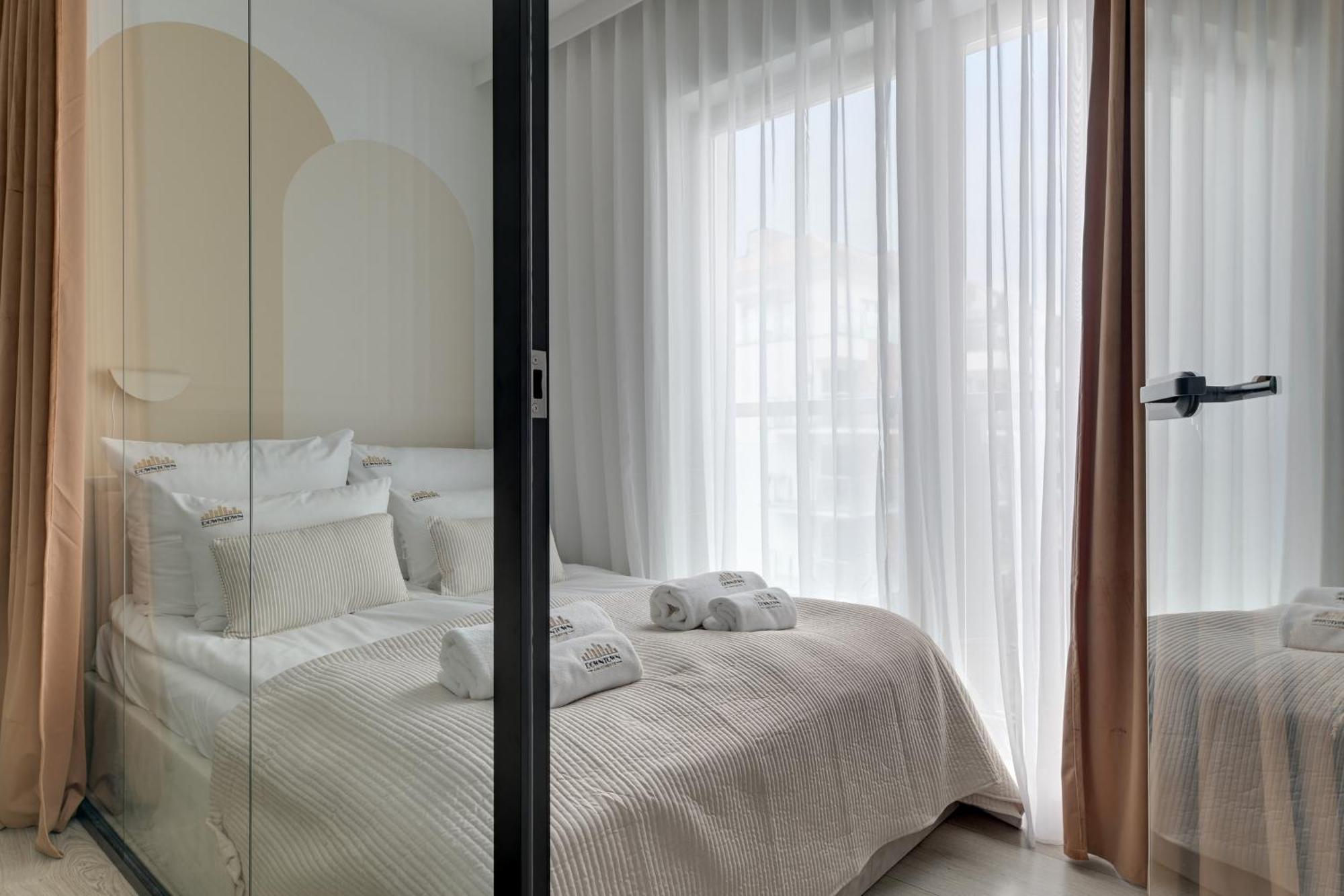 Waterlane Riverside - Spa, Pool, Gym & Parking By Downtown Apartments Gdańsk Szoba fotó