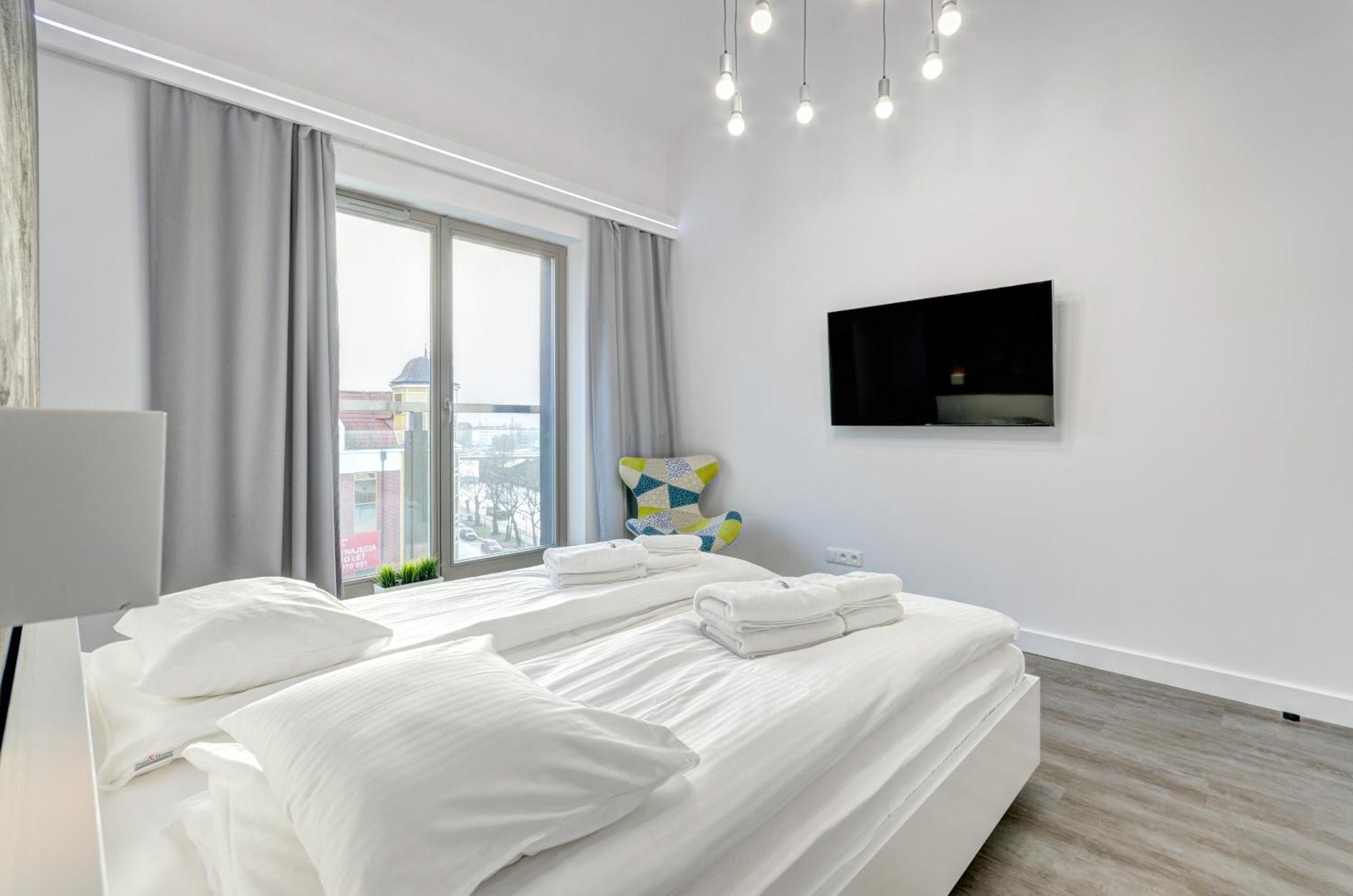 Waterlane Riverside - Spa, Pool, Gym & Parking By Downtown Apartments Gdańsk Szoba fotó
