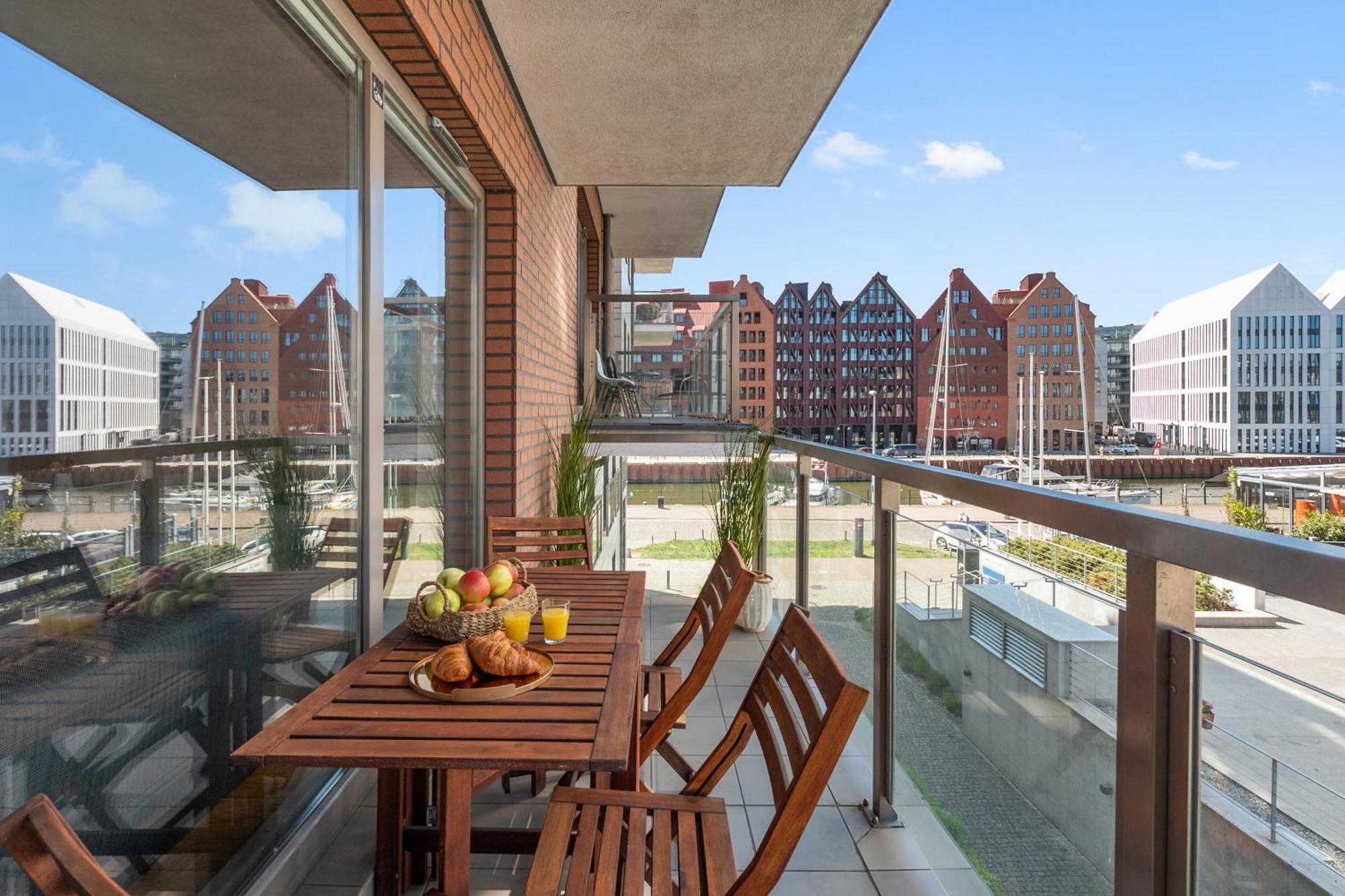 Waterlane Riverside - Spa, Pool, Gym & Parking By Downtown Apartments Gdańsk Kültér fotó
