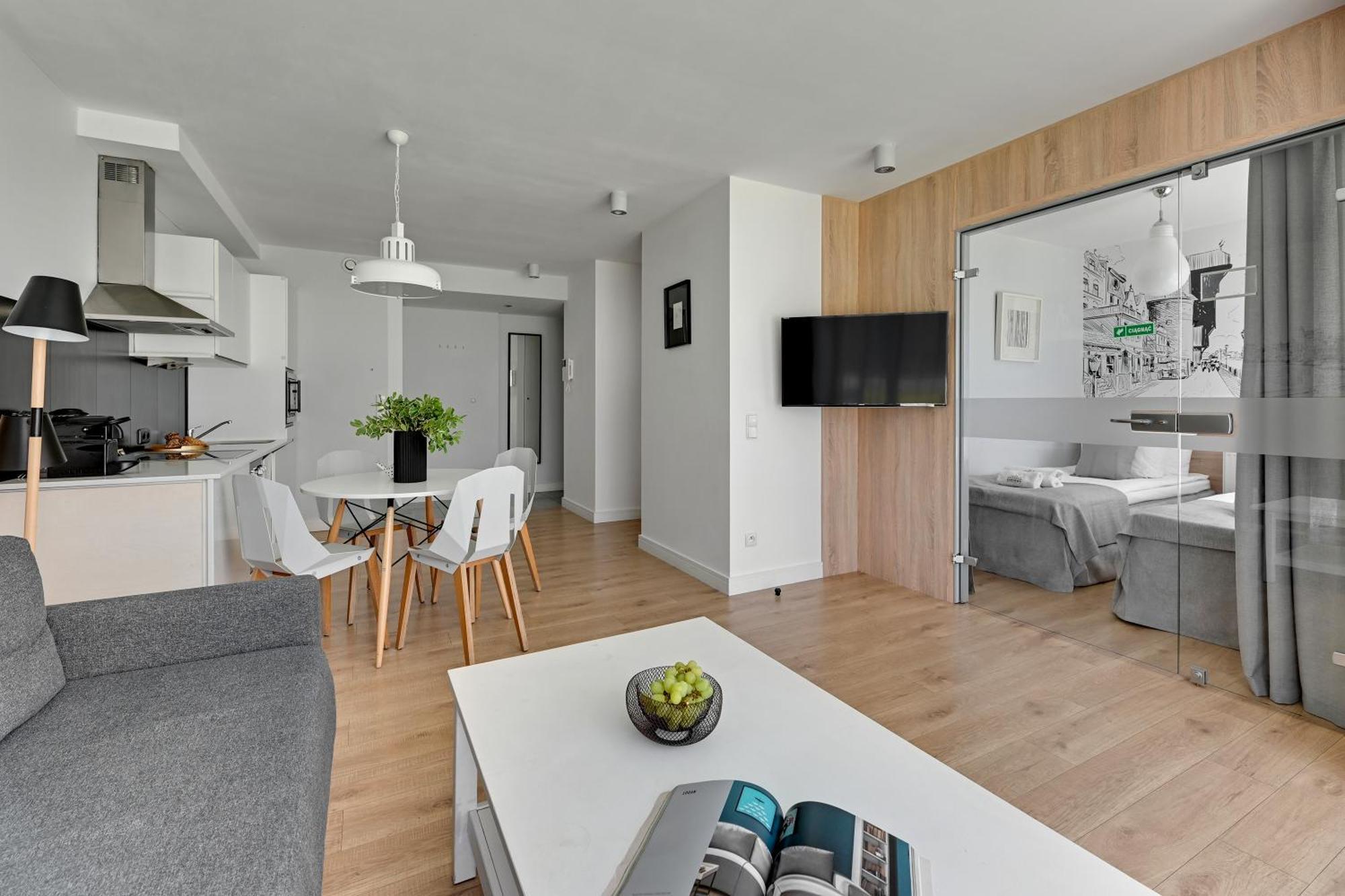 Waterlane Riverside - Spa, Pool, Gym & Parking By Downtown Apartments Gdańsk Kültér fotó